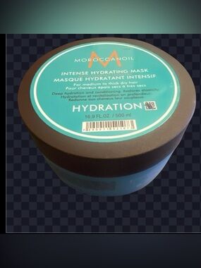 Moroccanoil Intense Hydrating Mask - Turquoise and Brown Jar